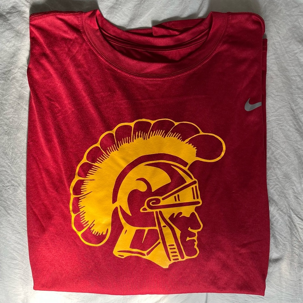 NWOT USC The Nike Tee Dri-Fit Long Sleeve Shirt